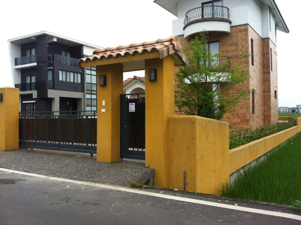 礁溪-擋土牆.圍牆大門