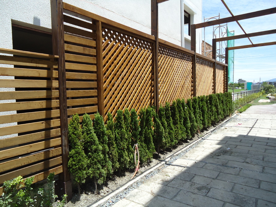 宜蘭景觀木隔柵